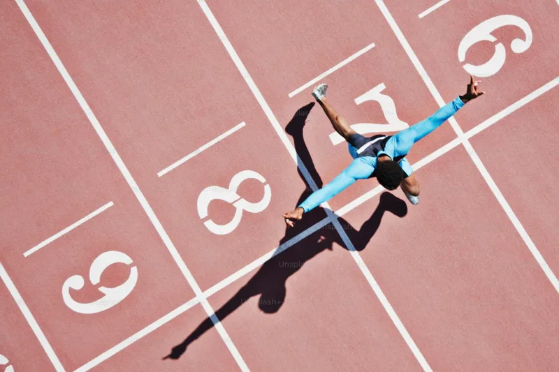 Un corredor de fondo